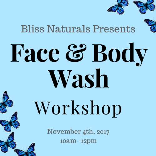 Face & Body Wash Workshop