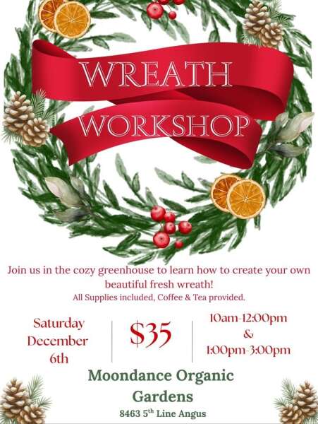 Evergreen Wreath Workshop