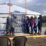 Yurt opening