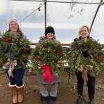Last weekend's wreath maker workshop