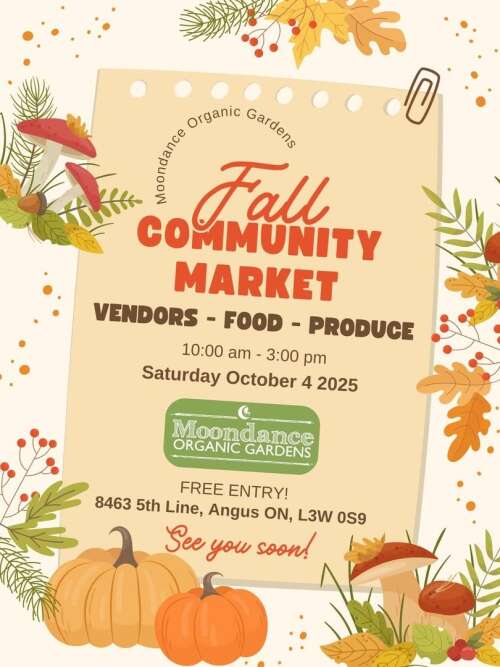 Happy Fall, Fall fruit, Community Market event