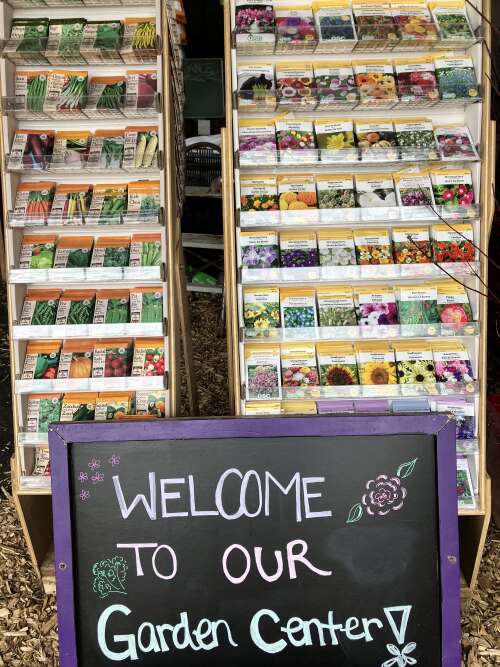 Wow, long weekend ahead, Garden Center abundance