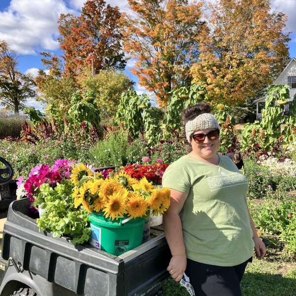 Happy Thanksgiving, Fall produce, Flowers and more